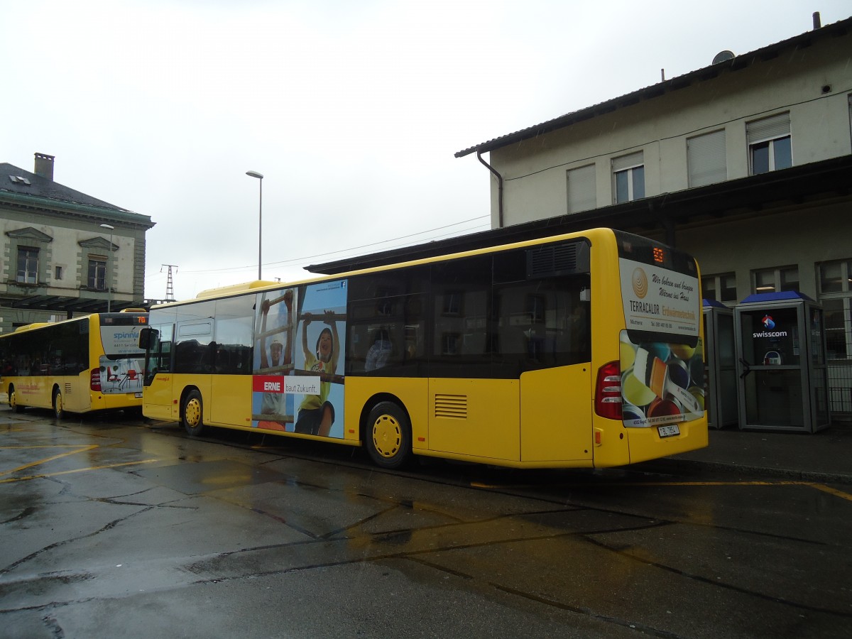 (138'881) - AAGL Liestal - Nr. 72/BL 7854 - Mercedes am 16. Mai 2012 beim Bahnhof Liestal