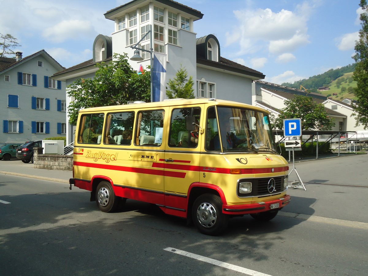 (139'057) - Mller, Ennetmoos - Nr. 5/NW 24'301 - Mercedes (ex Bissig, Brunnen) am 27. Mai 2012 in Sarnen, OiO