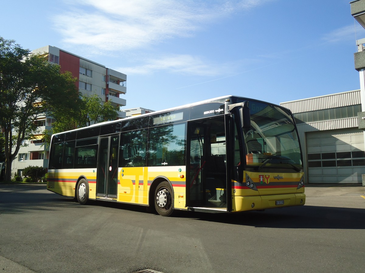 (139'292) - STI Thun - Nr. 5/BE 102'205 - Van Hool (ex Moser, Teuffenthal; ex Burri, Teuffenthal) am 2. Juni 2012 in Thun, Garage