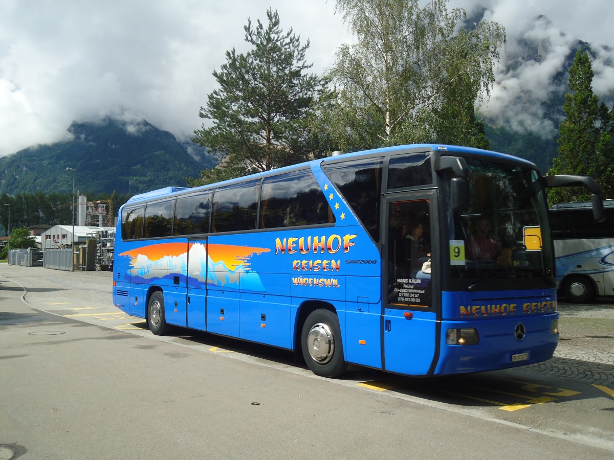 (139'402) - Klin, Wdenswil - ZH 103'173 - Mercedes am 11. Juni 2012 beim Bahnhof Flelen