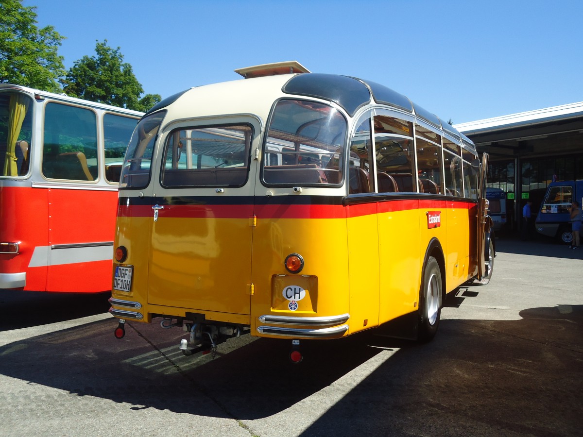 (139'659) - Aus Deutschland: Frde, Kronwieden - DGF-DF 10H - Saurer/FHS (ex Stckli, Zofingen; ex Schumacher, Sisseln; ex M+79'517; ex P 23'156) am 16. Juni 2012 in Hinwil, AMP