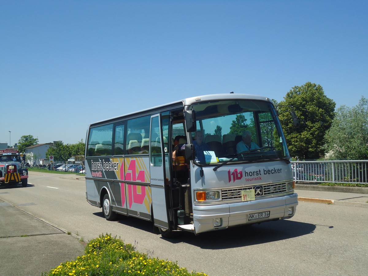 (139'735) - Aus Deutschland: Becker, Spiesen - NK-ER 34 - Setra am 16. Juni 2012 in Hinwil, AMP