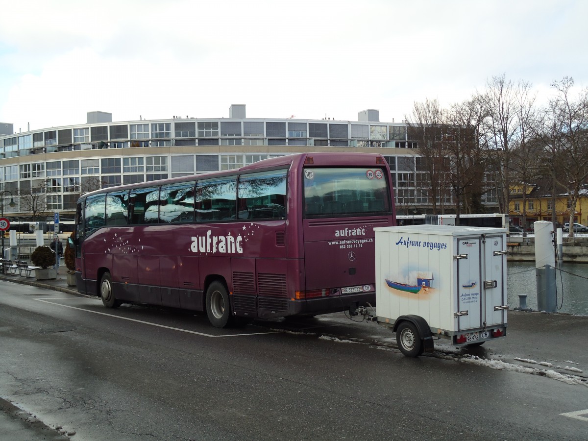 (143'167) - Aufranc, Orvin - BE 322'523 - Mercedes am 3. Februar 2013 bei der Schifflndte Thun