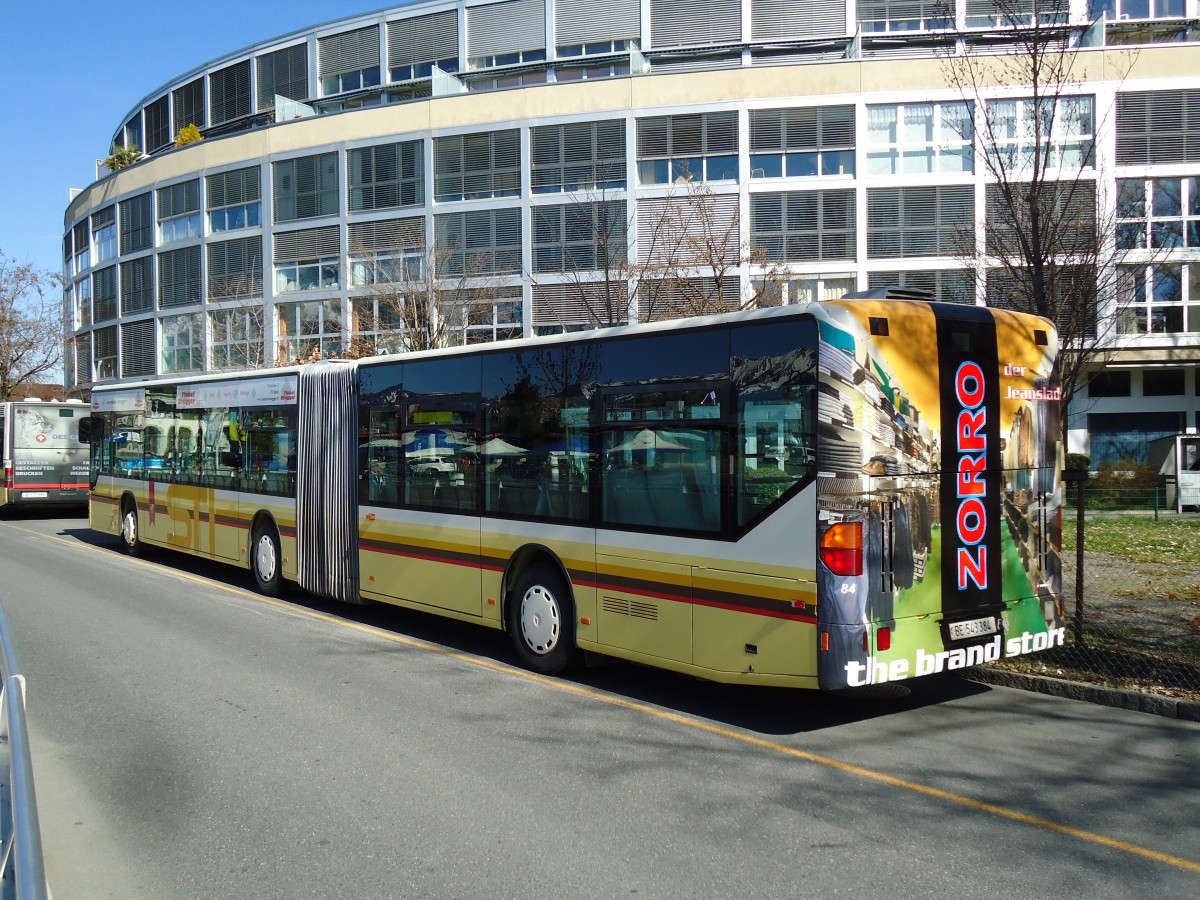 (143'634) - STI Thun - Nr. 84/BE 543'384 - Mercedes am 15. April 2013 bei der Schifflndte Thun