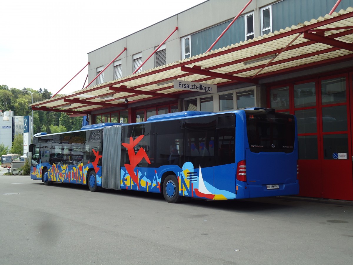 (143'990) - SBC Chur - Nr. 96/GR 156'996 - Mercedes am 9. Mai 2013 in Kloten, EvoBus