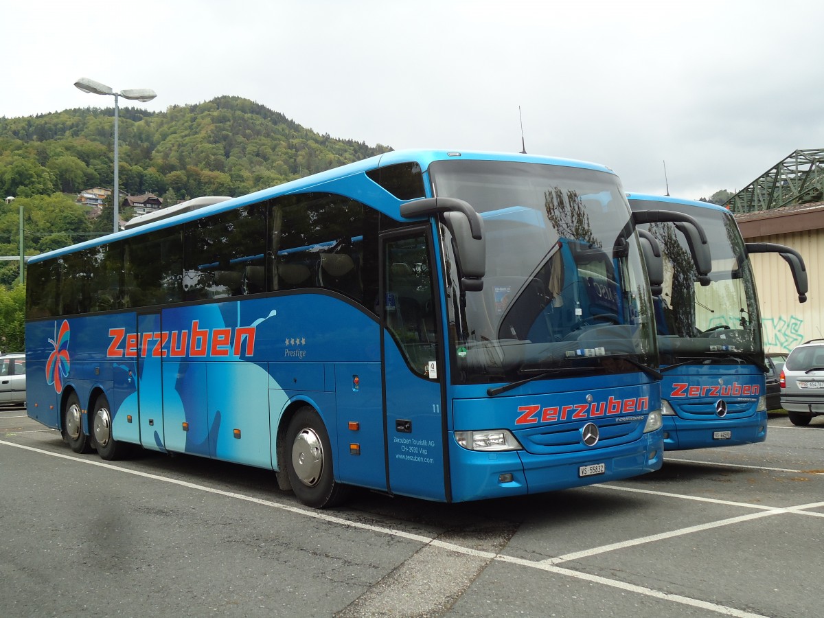 (144'514) - Zerzuben, Visp-Eyholz - Nr. 11/55'832 - Mercedes am 24. Mai 2013 in Thun, Seestrasse 