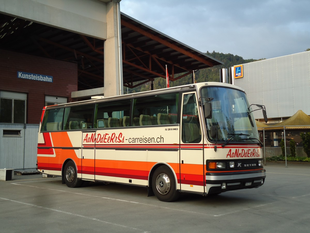 (145'060) - AaNnDdEeRrSs, Zrich - ZH 547'003 - Setra am 15. Juni 2013 in Thun, Grabengut