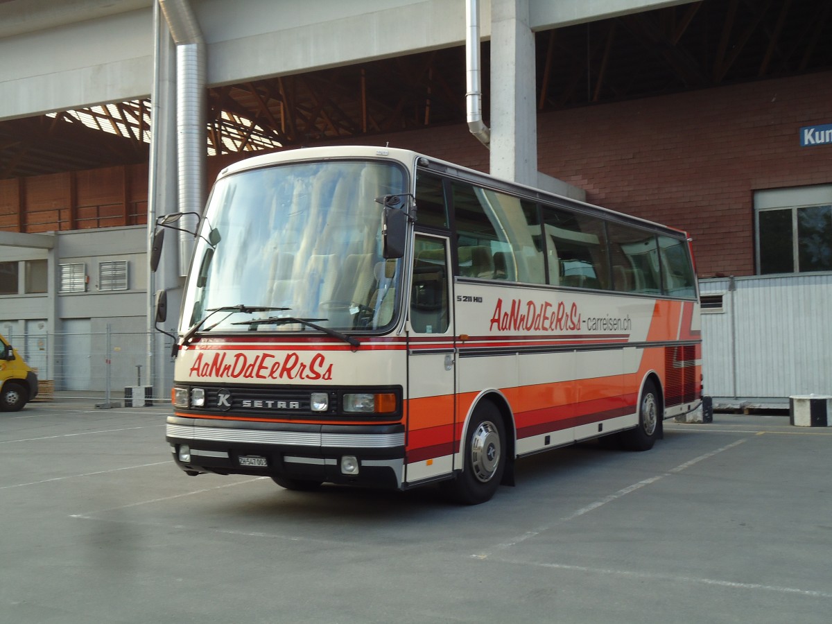 (145'061) - AaNnDdEeRrSs, Zrich - ZH 547'003 - Setra am 15. Juni 2013 in Thun, Grabengut