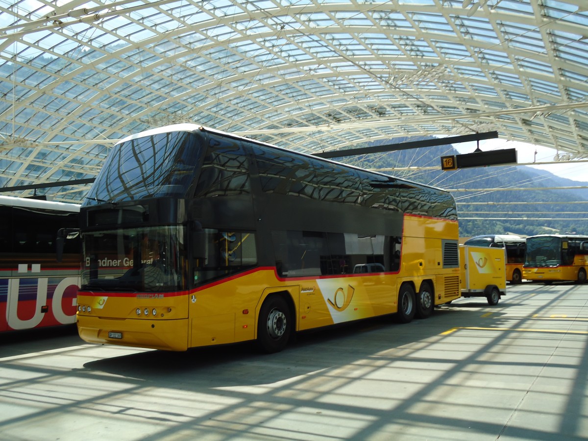 (145'215) - PostAuto Graubnden - GR 102'368 - Neoplan am 17. Juni 2013 in Chur, Postautostation