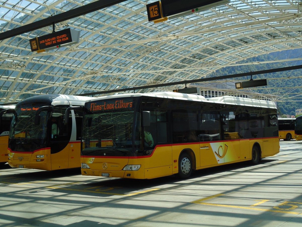 (145'250) - PostAuto Graubnden - GR 159'302 - Mercedes am 17. Juni 2013 in Chur, Postautostation