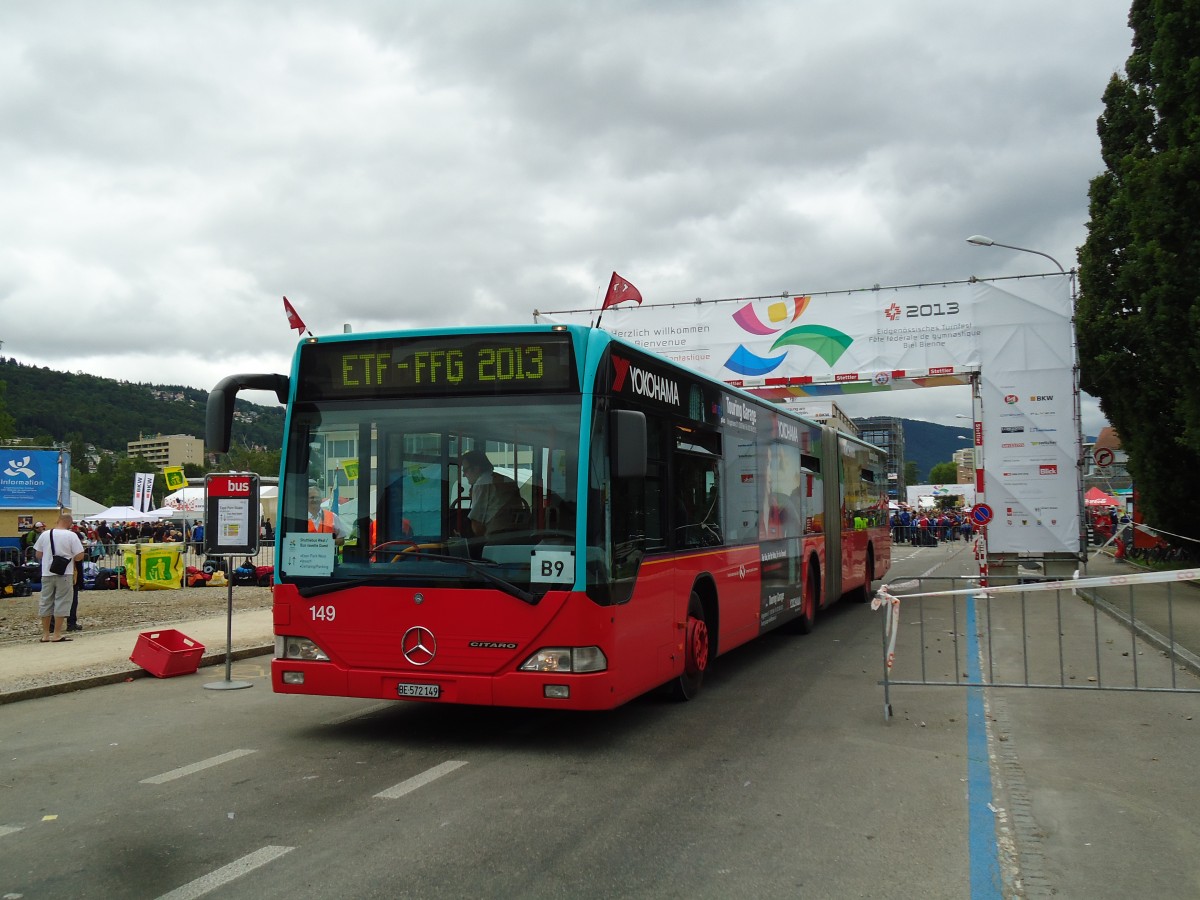 (145'461) - VB Biel - Nr. 149/BE 572'149 - Mercedes am 23. Juni 2013 in Nidau, ETF