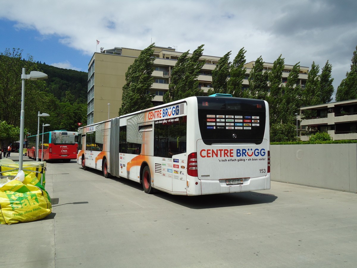 (145'491) - VB Biel - Nr. 153/BE 653'153 - Mercedes am 23. Juni 2013 in Biel, Schifflndte 