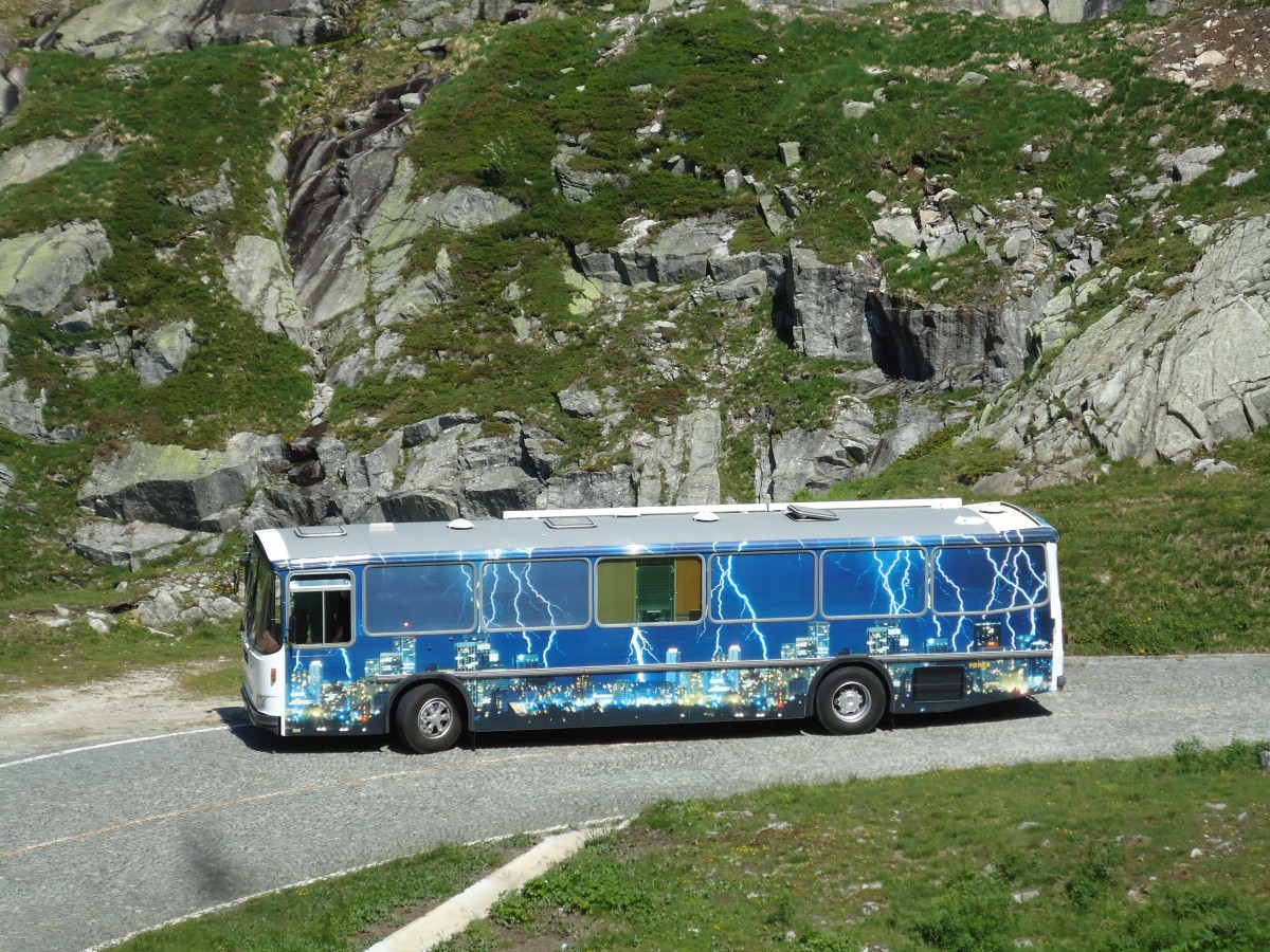 (145'858) - Gloor, Staufen - AG 9380 U - Saurer/Hess (ex ALMAT, Tagelswangen; ex P 26'516) am 20. Juli 2013 in Gotthard, Alte Tremolastrasse