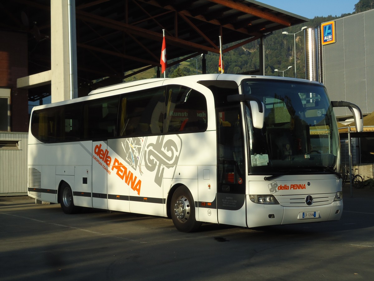 (146'086) - Aus Italien: Della Penna, Napoli - ER-105 HW - Mercedes am 27. Juli 2013 in Thun, Grabengut