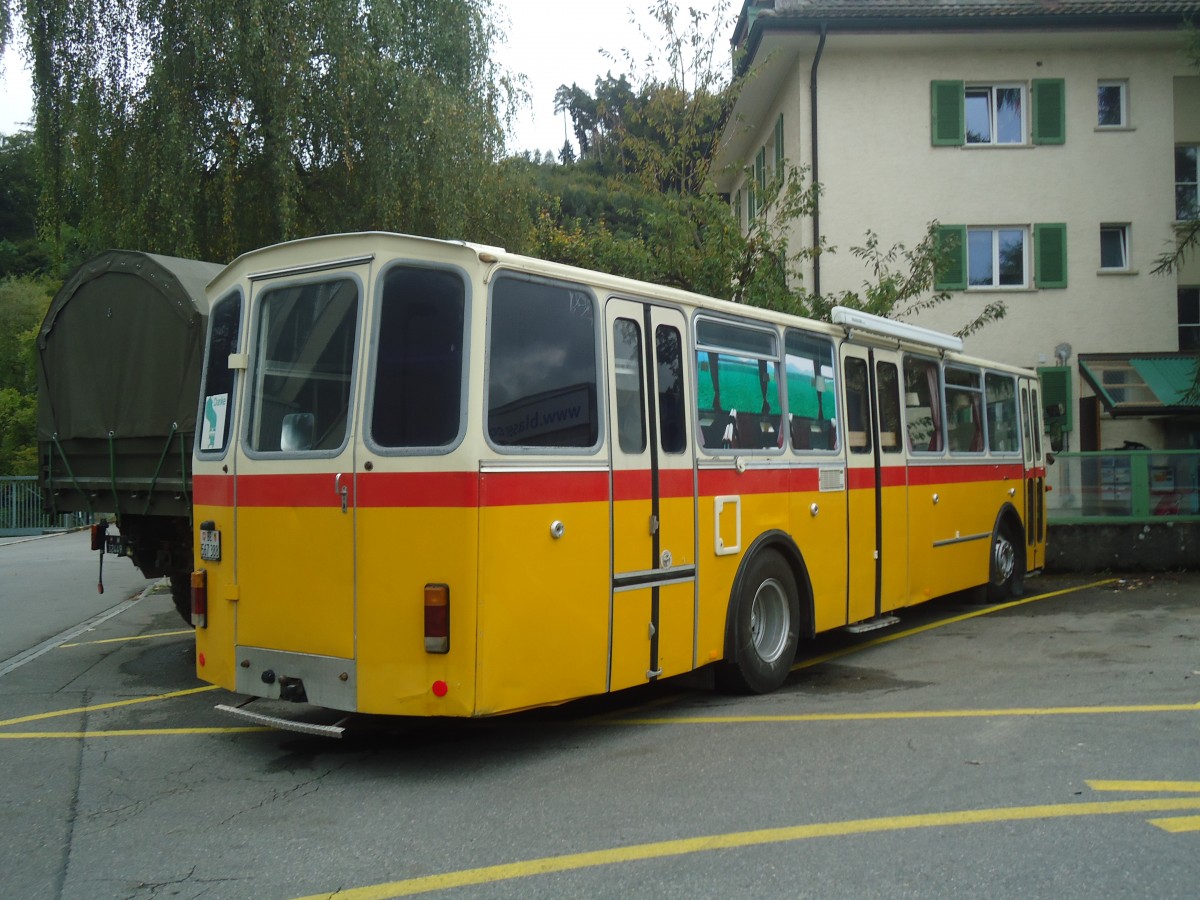 (147'467) - Schweizer, Schliern - BE 567'388 - Mercedes/R&J (ex SBE Mettleneggen, Wattenwil; ex Frommelt, FL-Vaduz) am 6. Oktober 2013 in Bern, Bmpliz