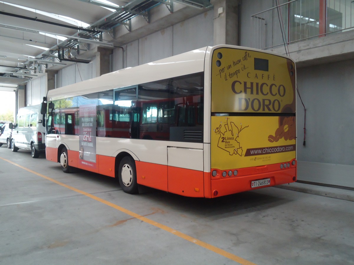 (147'788) - AMSA Chiasso - Nr. 11/TI 246'811 - Solaris am 6. November 2013 in Balerna, Rimessa