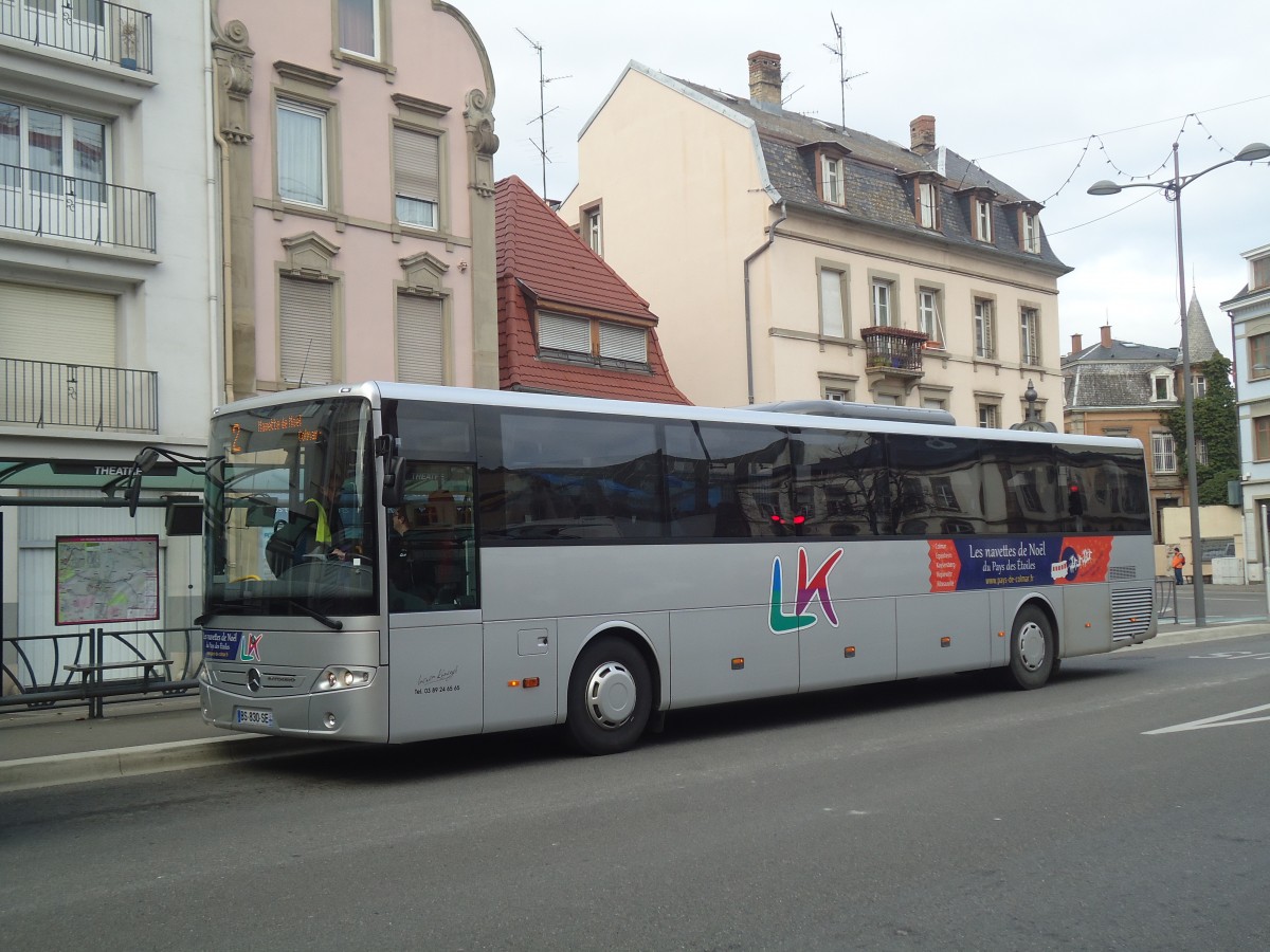 (148'188) - Kunegel, Colmar - BS 830 SE - Mercedes am 7. Dezember 2013 in Colmar, Thtre