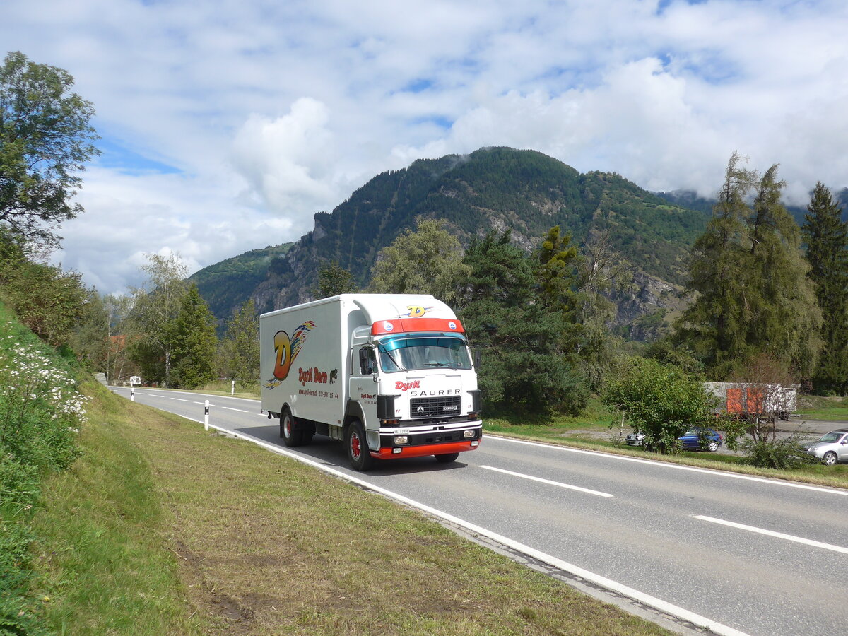 (148'838) - Dysli, Bern - Nr. 11/BE 83'396 - Saurer am 16. September 2017 in Cazis, Bndner Arena