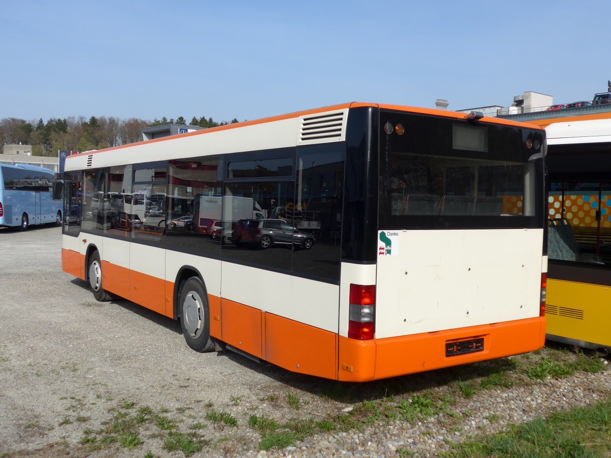 (149'537) - RBS Worblaufen - MAN am 31. Mrz 2014 in Kloten, EvoBus