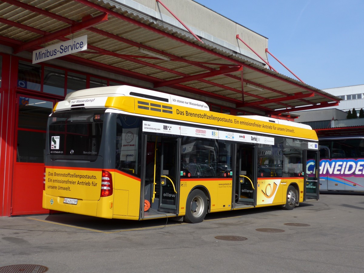 (149'541) - Voegtlin-Meyer, Brugg - Nr. 276/AG 426'276 - Mercedes am 31. Mrz 2014 in Kloten, EvoBus