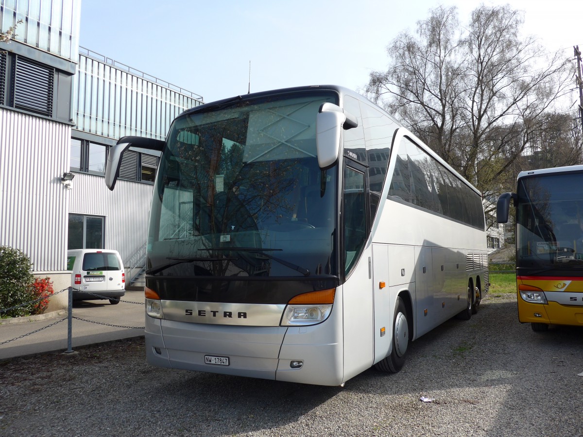 (149'546) - SLOBO, Wolfenschiessen - NW 17'847 - Setra am 31. Mrz 2014 in Kloten, EvoBus