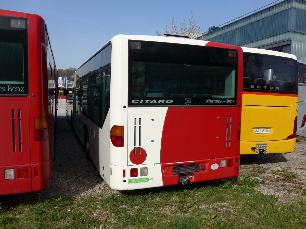 (149'550) - VBL Luzern - Nr. 992 - Mercedes (ex TPF Fribourg Nr. 139) am 31. Mrz 2014 in Kloten, EvoBus