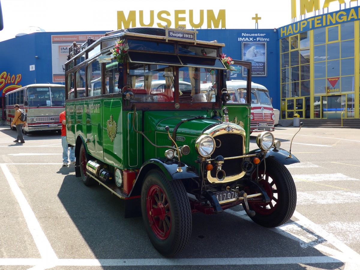 (149'934) - Gross - DON 0754 - International (ex Johnston, GB-Richmond) am 25. April 2014 in Sinsheim, Museum