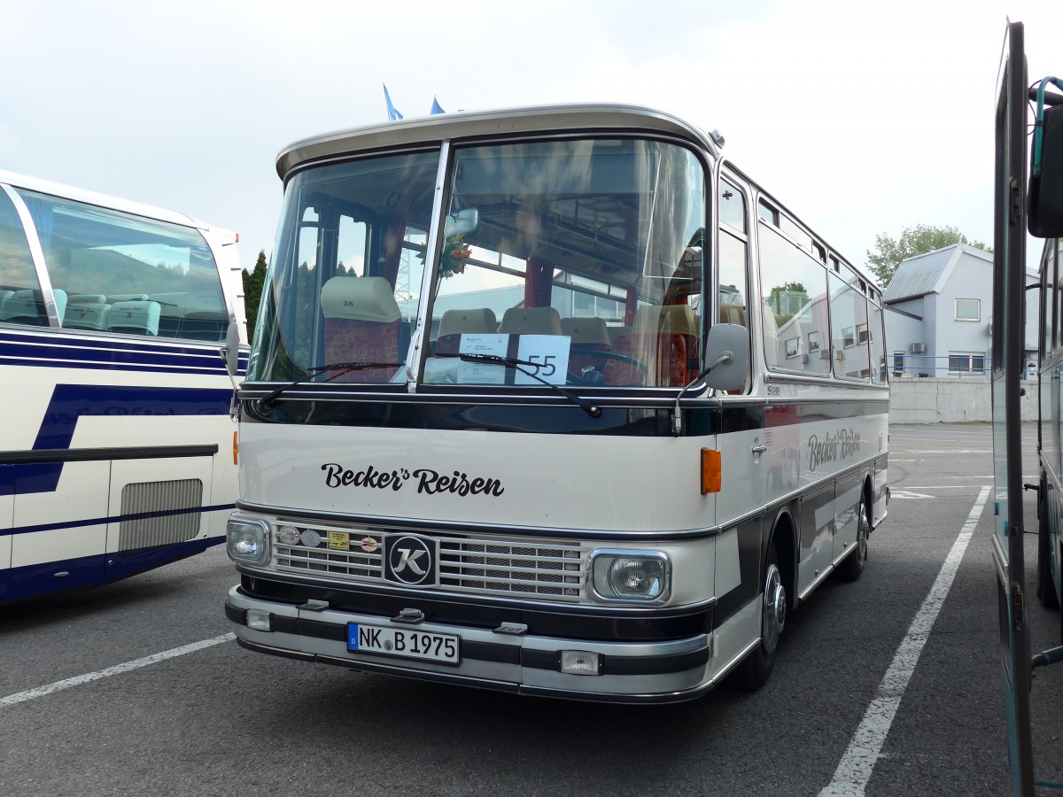 (150'085) - Becker, Spiesen - NK-B 1975 - Setra am 25. April 2014 in Sinsheim, Museum