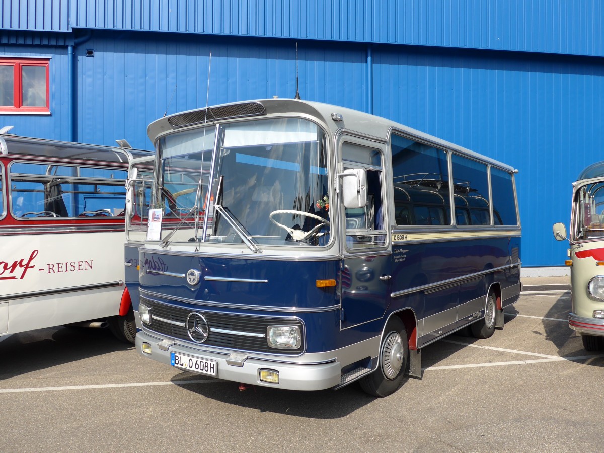 (150'100) - Vosgerau, Balingen - BL-O 608H - Mercedes/Vetter am 25. April 2014 in Sinsheim, Museum