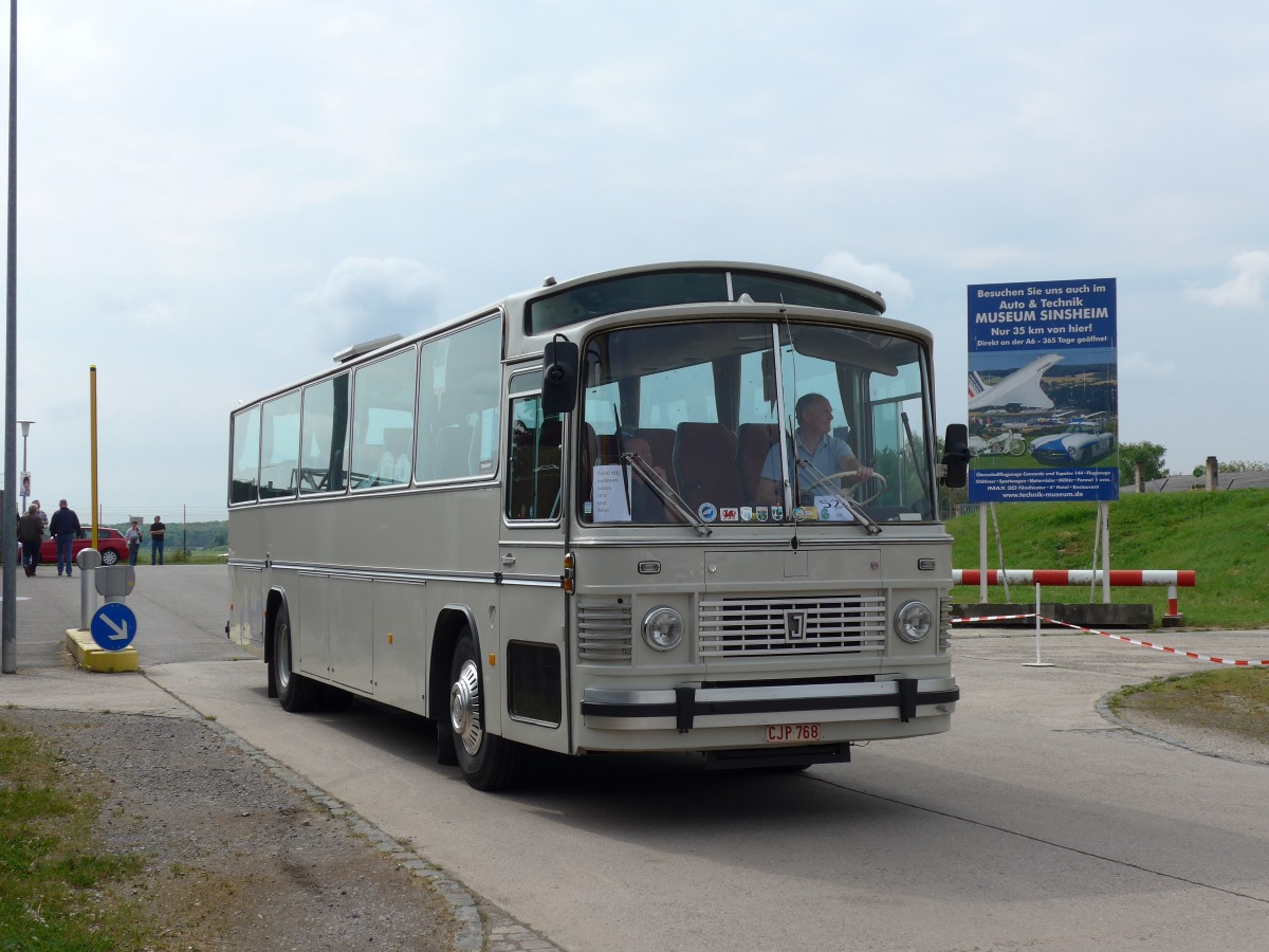 (150'209) - Aus Belgien: De Zigeuner, Diepenbeek - CJP-768 - Volvo/Jonkheere am 26. April 2014 in Speyer, Technik-Museum