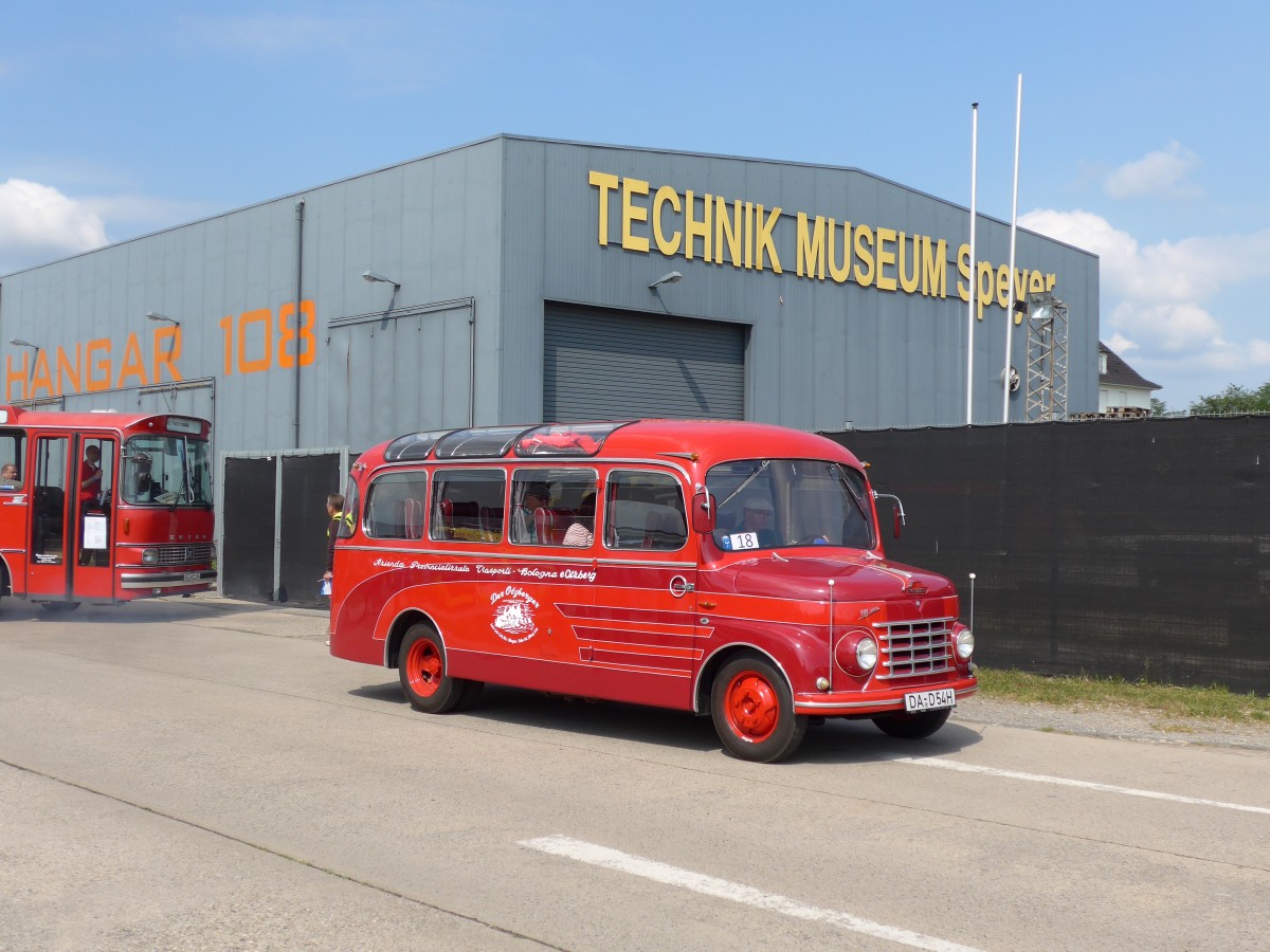 (150'457) - Lutz, Otzberg - DA-D 54H - Fiat/Menarini am 26. April 2014 in Speyer, Technik-Museum