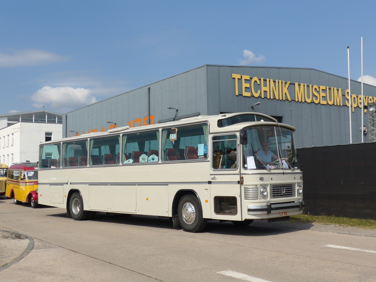 (150'461) - Aus Belgien: De Zigeuner, Diepenbeek - CJP-768 - Volvo/Jonkheere am 26. April 2014 in Speyer, Technik-Museum