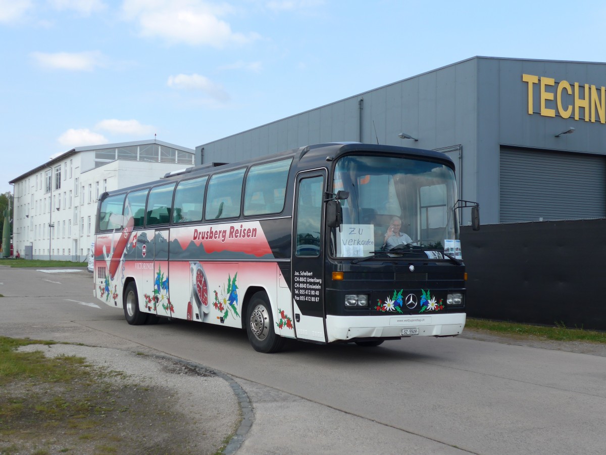 (150'494) - Aus der Schweiz: Schelbert, Einsiedeln - SZ 5509 - Mercedes (ex Scheidegger, Basel Nr. 30) am 26. April 2014 in Speyer, Technik-Museum