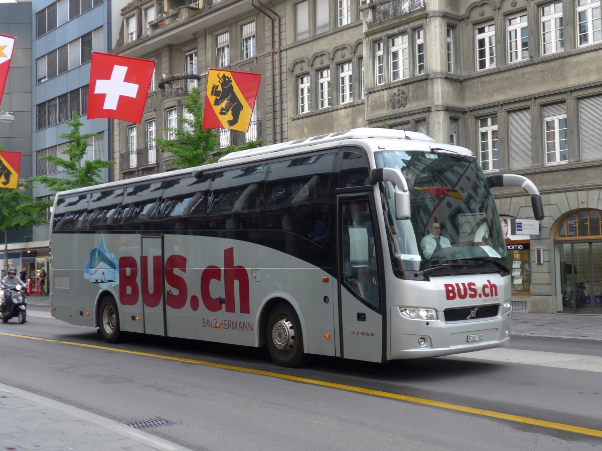 (150'755) - Hermann, Niederwangen - BE 562'385 - Volvo am 22. Mai 2014 in Thun, Bahnhofstrasse