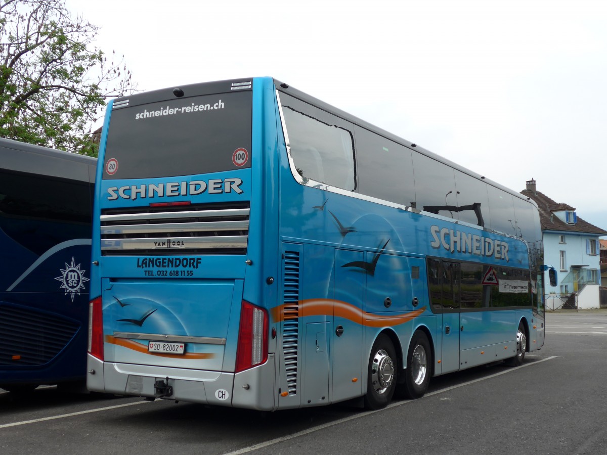 (151'224) - Schneider, Langendorf - SO 82'002 - Van Hool am 4. Juni 2014 in Thun, Seestrasse