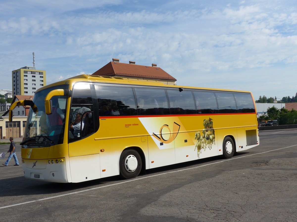 (151'523) - Moser, Flaach - Nr. 16/ZH 378'335 - Volvo am 14. Juni 2014 in La Chaux-de-Fonds, Place des Forains