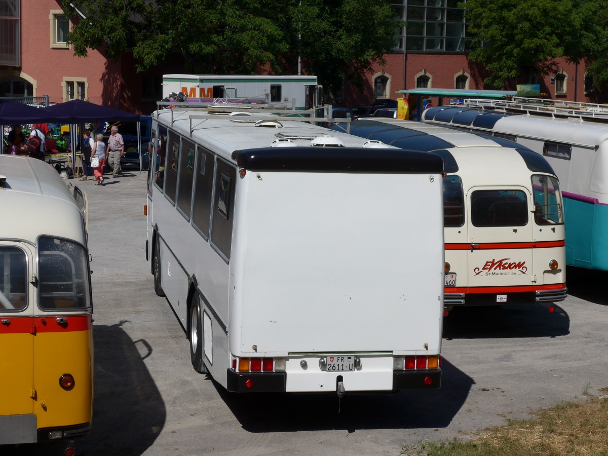 (151'629) - Cassella, Le Chtelard - FR 2611 U - Saurer/Lauber (ex Epiney, Ayer) am 21. Juni 2014 in Aigle, Saurertreffen