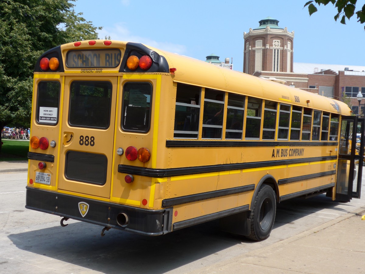 (153'141) - A. M. Bus, Chicago - Nr. 888/69'194 SB - International am 18. Juli 2014 in Chicago, Navy Pier