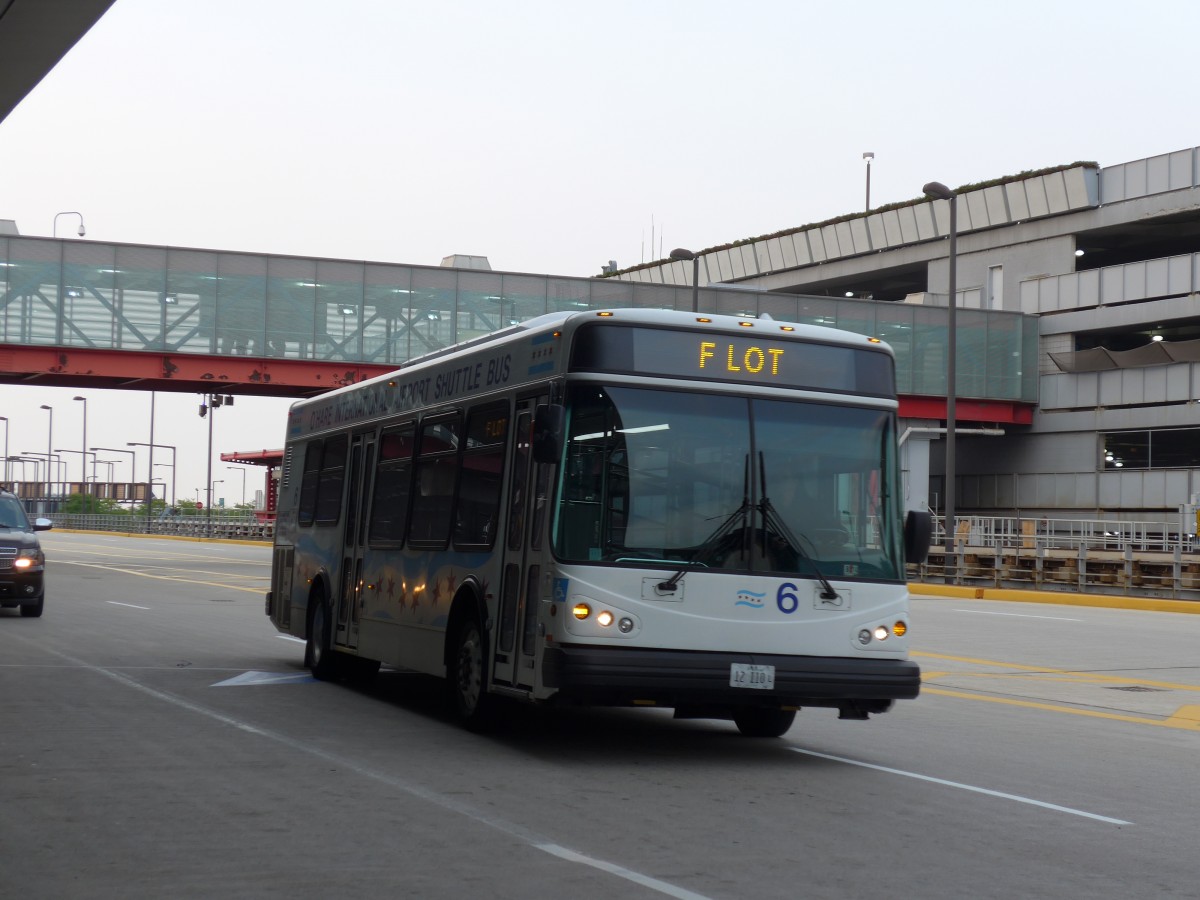 (153'283) - Delaware, Chicago - Nr. 6/12'110 L - ElDorado National am 19. Juli 2014 in Chicago, Airport O'Hare