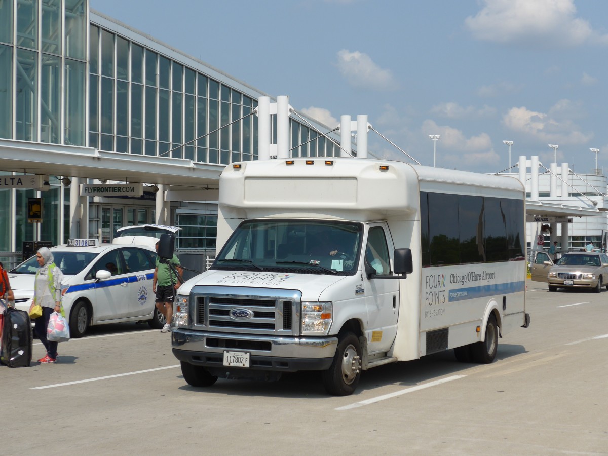 (153'362) - Four Points, Chicago - Nr. 5/117'802 F - Ford am 20. Juli 2014 in Chicago, Airport O'Hare