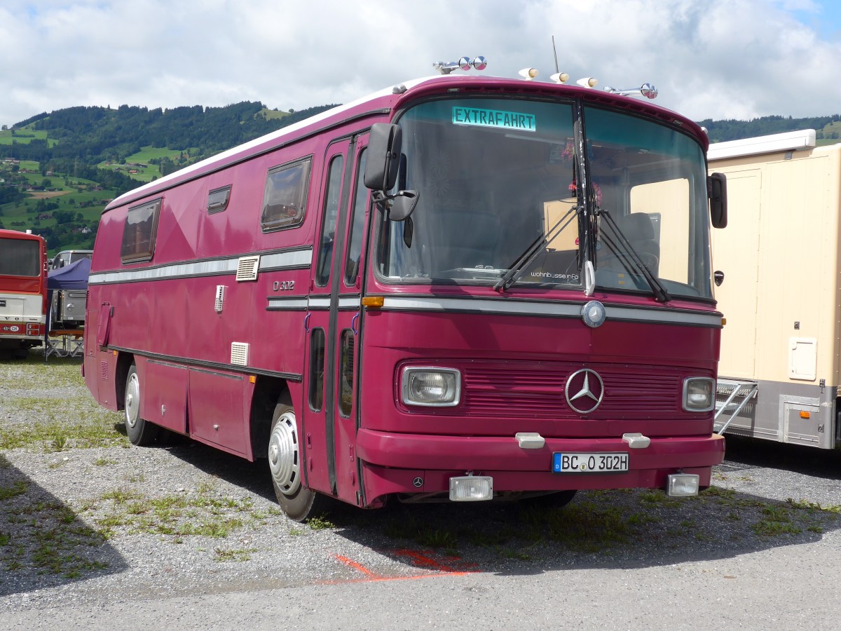 (153'787) - Aus Deutschland: ??? - BC-O 302H - Mercedes am 16. August 2014 in Altsttten, Allmendplatz