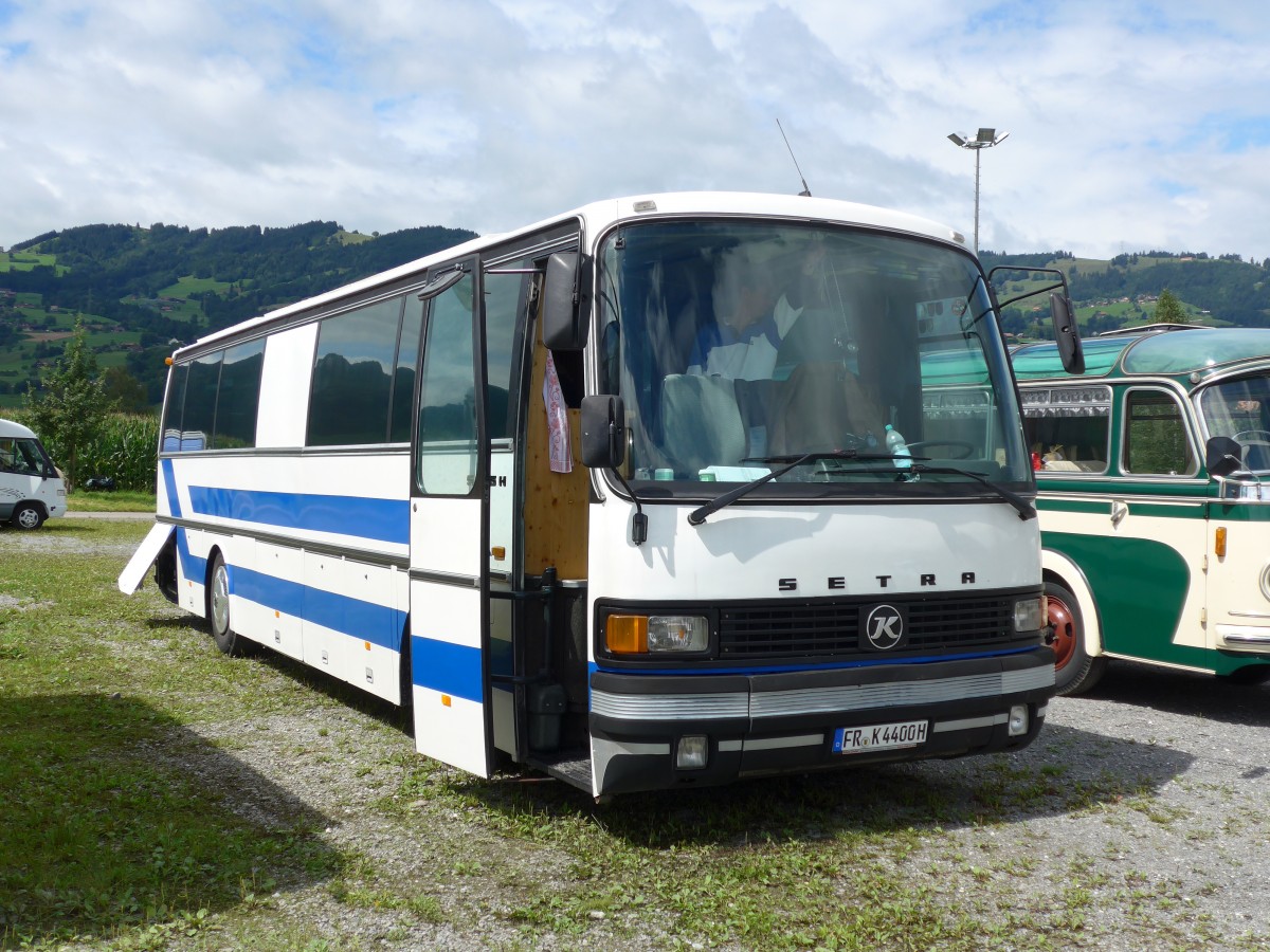 (153'825) - Aus Deutschland: Zimber, Umkirch - FR-K 4400H - Setra am 16. August 2014 in Altsttten, Allmendplatz