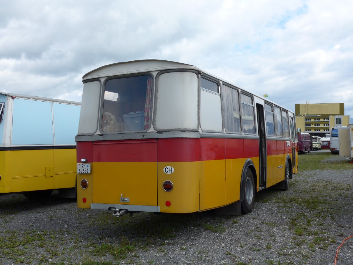 (153'833) - Trb, Oberrieden - Nr. 12/ZH 69'651 - FBW/R&J (ex Ryffel, Uster Nr. 12) am 16. August 2014 in Altsttten, Allmendplatz