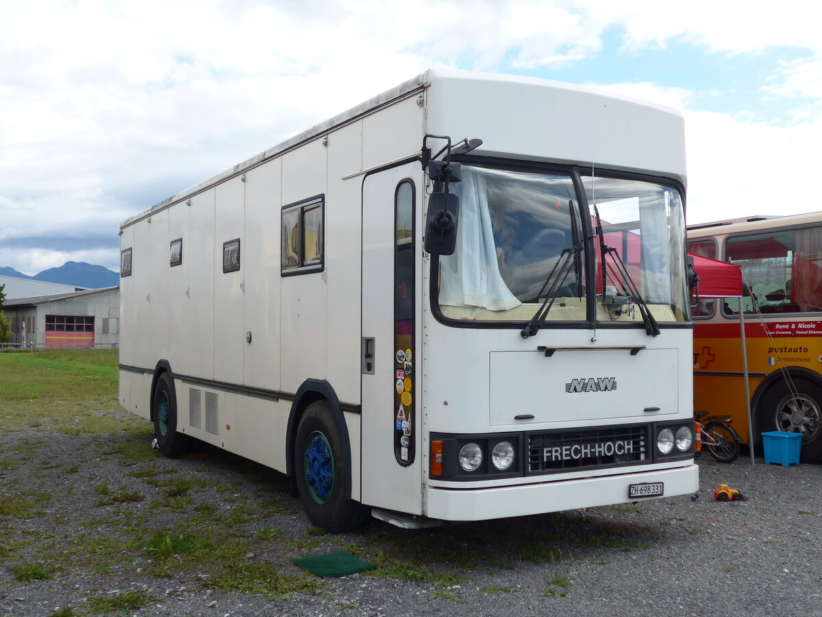 (153'860) - Rtsche, Rti - ZH 698'331 - NAW/FHS am 16. August 2014 in Altsttten, Allmendplatz