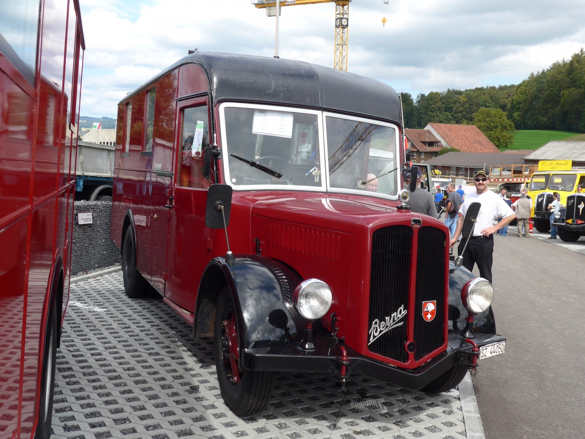 (154'621) - Mller, Lauerz - SZ 44'050 - Berna/Hess (ex KTA Bern) am 30. August 2014 in Oberkirch, CAMPUS Sursee