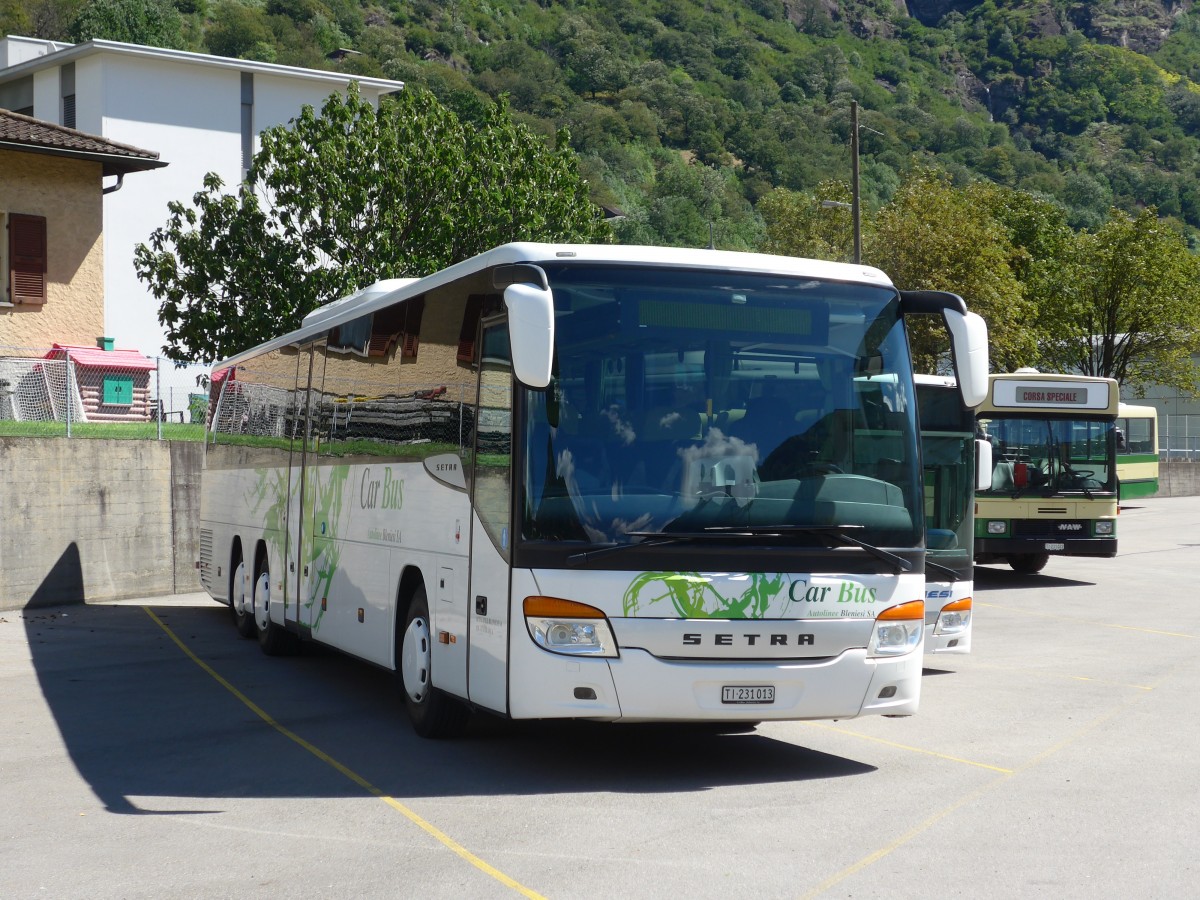 (154'811) - ABl Biasca - Nr. 13/TI 231'013 - Setra am 1. September 2014 in Biasca, Garage