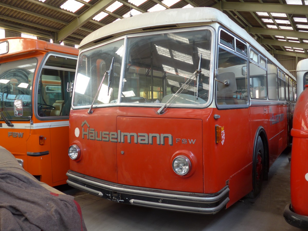 (155'476) - Lthi, Rfenacht - FBW/R&J (ex Huselmann, Bern Nr. 27; ex AFA Adelboden Nr. 24; ex Steiner, Meikirch Nr. 1) am 5. Oktober 2014 in Oberburg, Ziegelgut