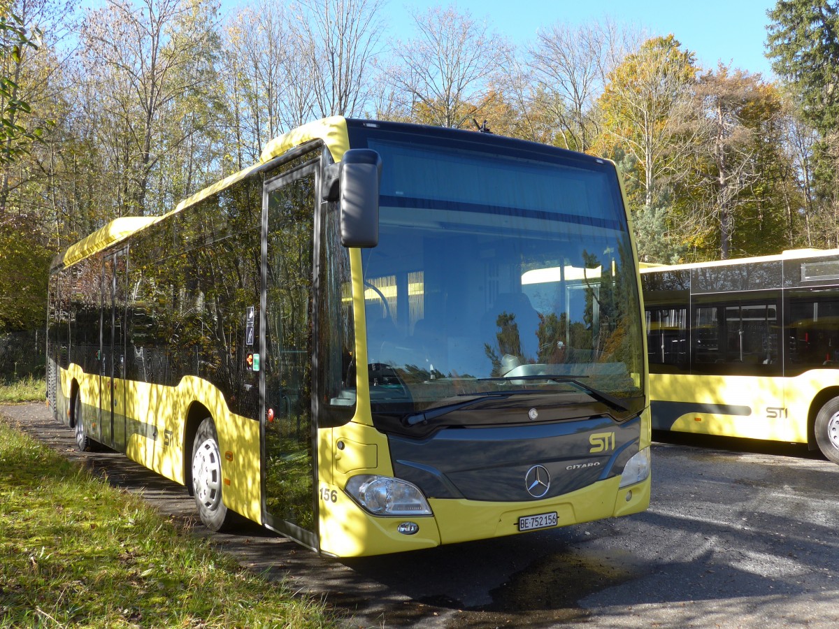 (156'386) - STI Thun - Nr. 156/BE 752'156 - Mercedes am 1. November 2014 in Thun, Waffenplatz