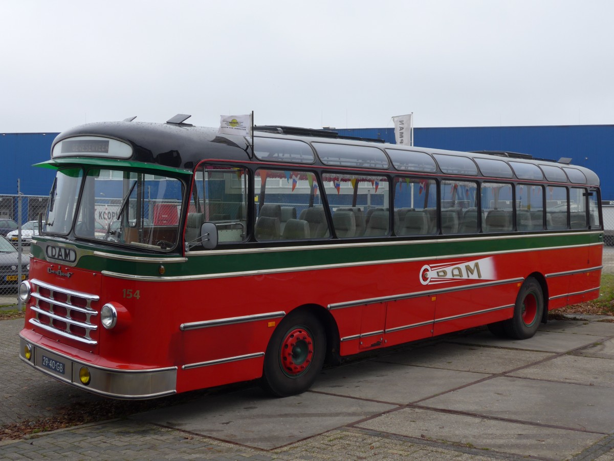 (156'680) - DAM (NBM) - Nr. 154/29-40-GB - DAF am 18. November 2014 in Hoogezand, Museum