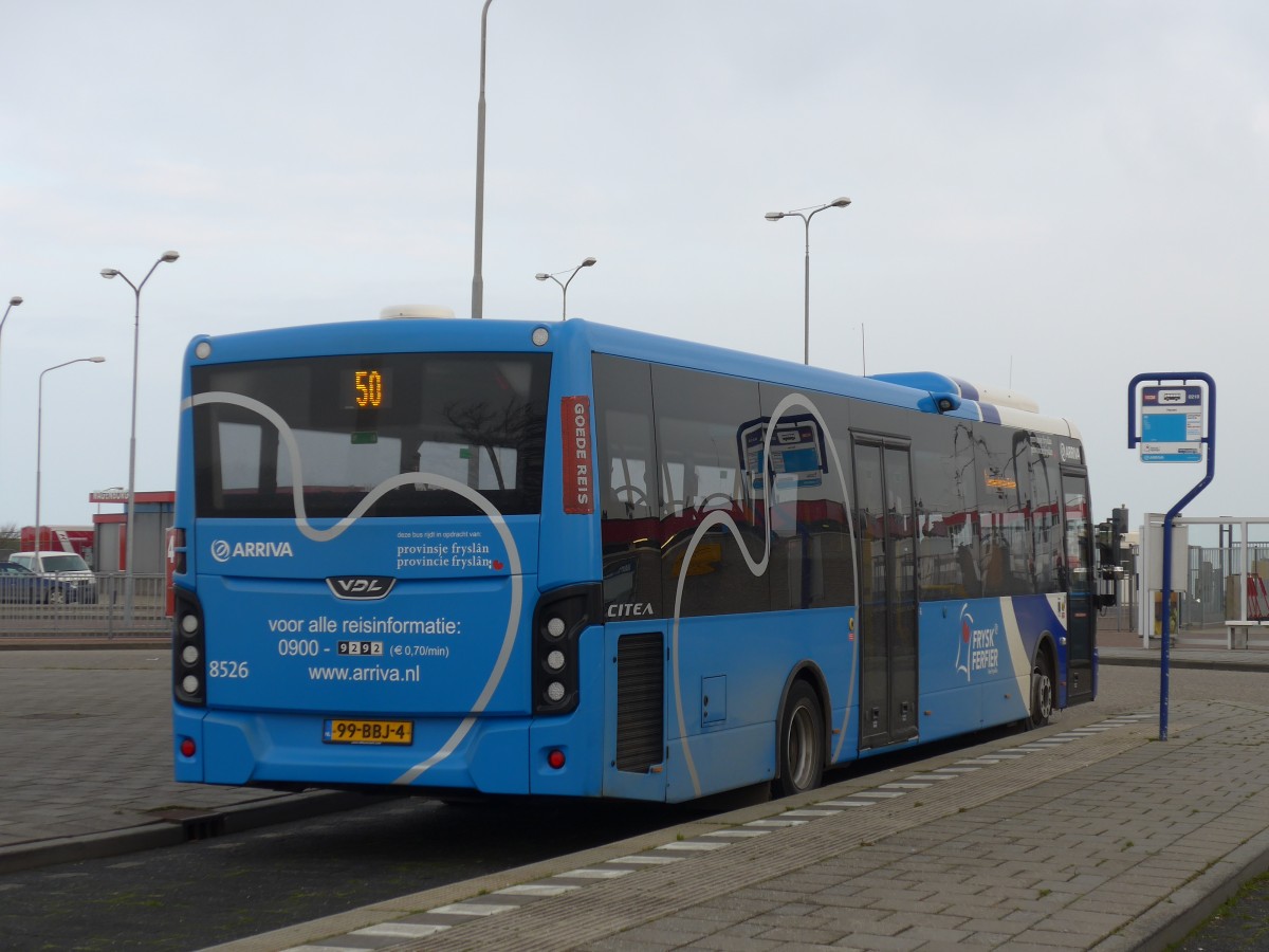 (156'848) - ARRIVA - Nr. 8526/99-BBJ-4 - VDL am 19. November 2014 in Lauwersoog, Haven